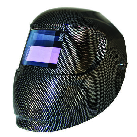 WALTER SURFACE TECHNOLOGIES Welding Helmet CARRERA w/1000F CARBONFIBER 1000F-0110